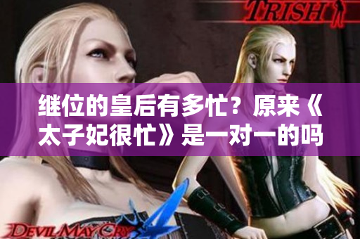 繼位的皇后有多忙？原來《太子妃很忙》是一對一的嗎？