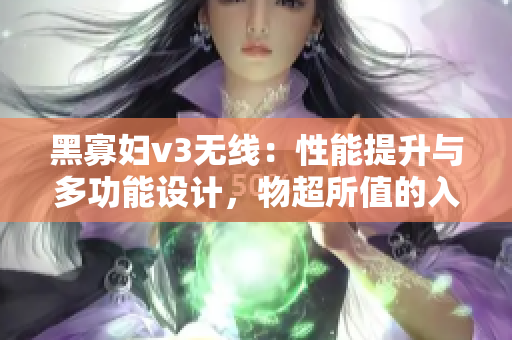 黑寡婦v3無線：性能提升與多功能設(shè)計(jì)，物超所值的入手選擇